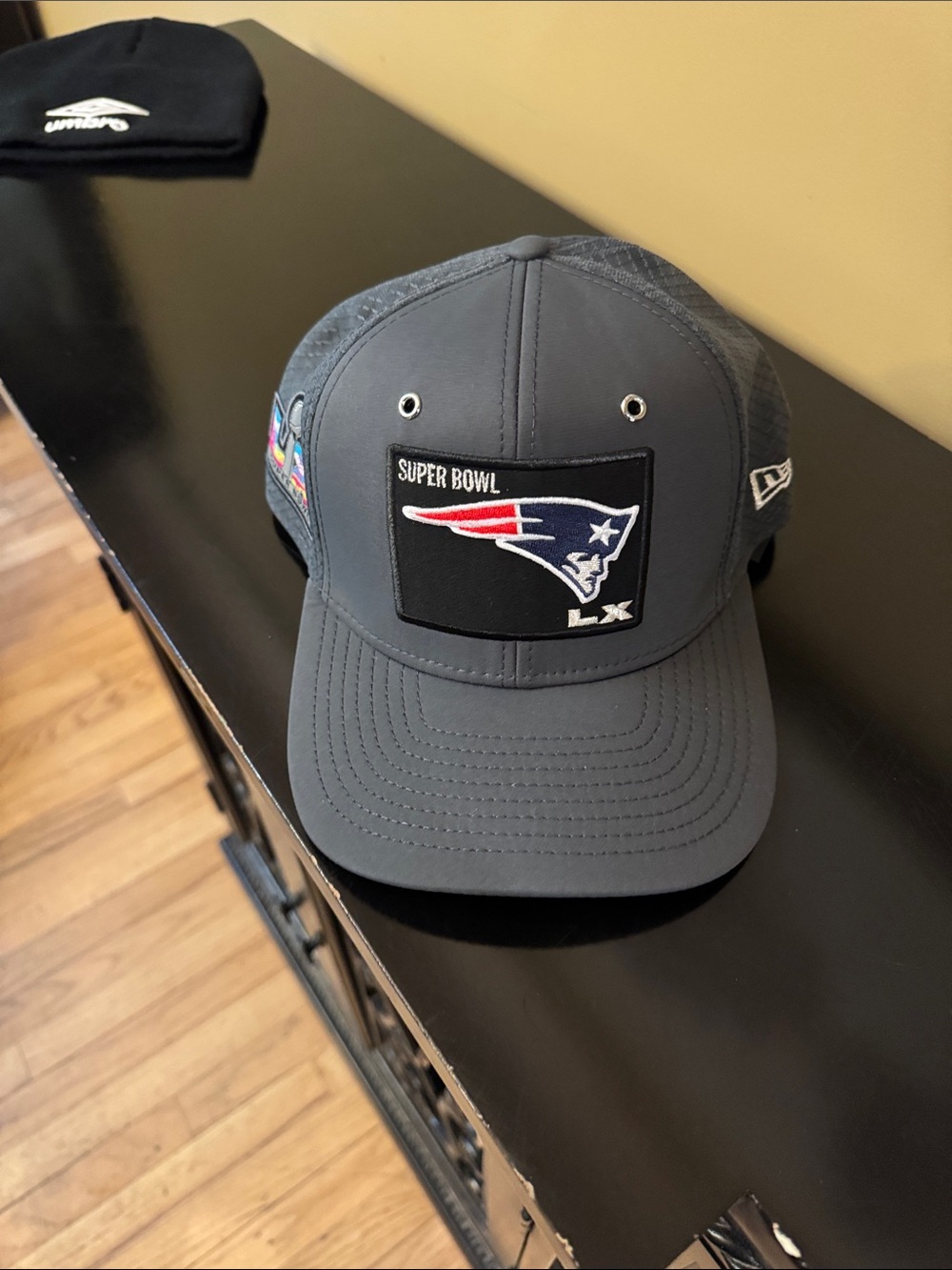 New England Patriots Super Bowl Patch Gray Hat